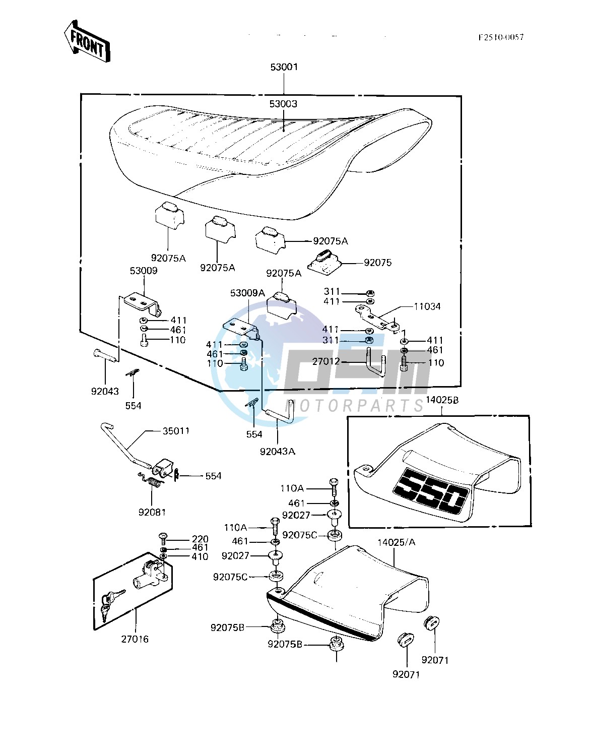 SEAT_SEAT COVER -- 82-83 A3_A4- -