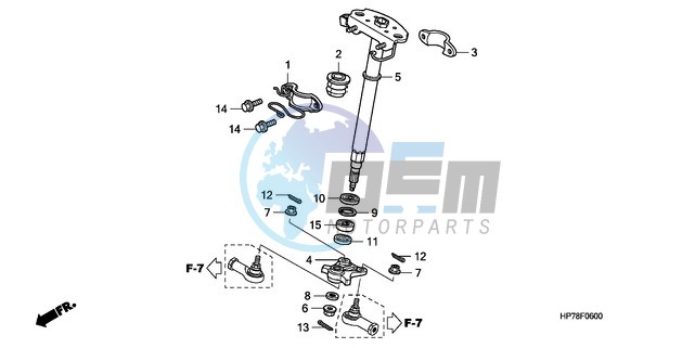 STEERING SHAFT (STD)