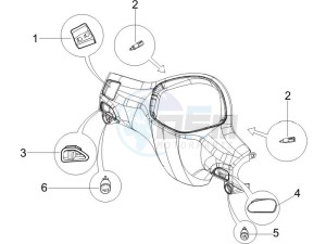 Liberty 50 4t ptt - (D) Germany drawing Selectors - Switches - Buttons