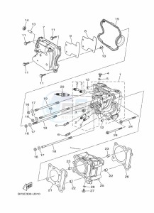 CZD300-A XMAX 300 (BY35) drawing STEERING