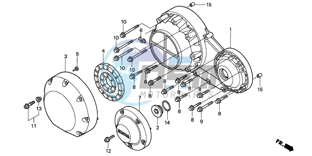 RIGHT CRANKCASE COVER