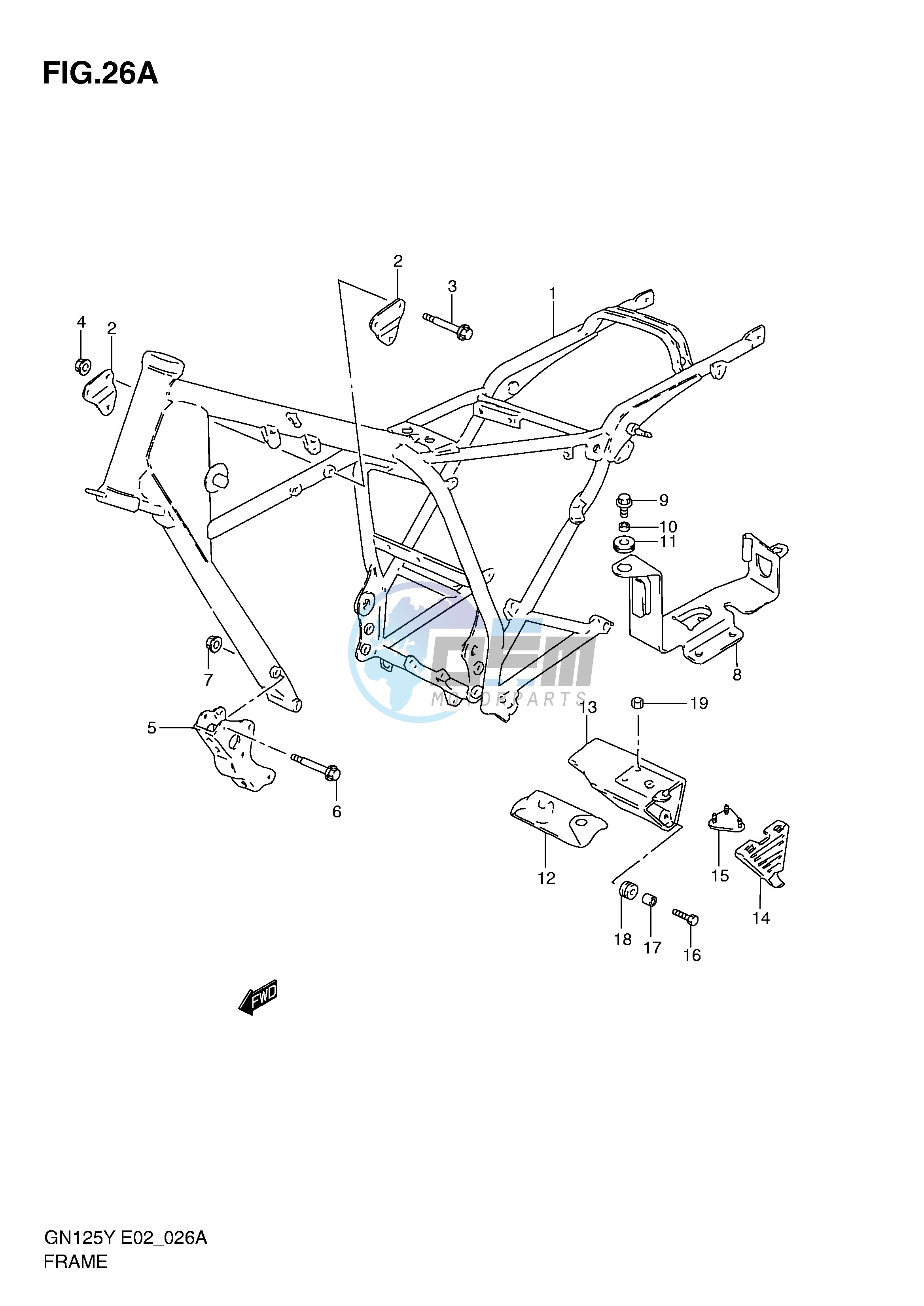 FRAME (MODEL Y K1)