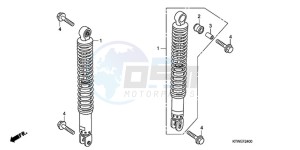 SH300AR9 France - (F / ABS CMF SPC TBX) drawing REAR CUSHION