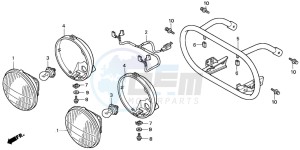 SFX50MM drawing HEADLIGHT (2)