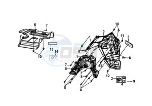 E-XPRO (EH4LW3-EU) (M3) drawing REAR FENDER REAR INNER FENDER