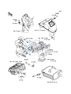 VERSYS_ABS KLE650DDF XX (EU ME A(FRICA) drawing Fuel Injection