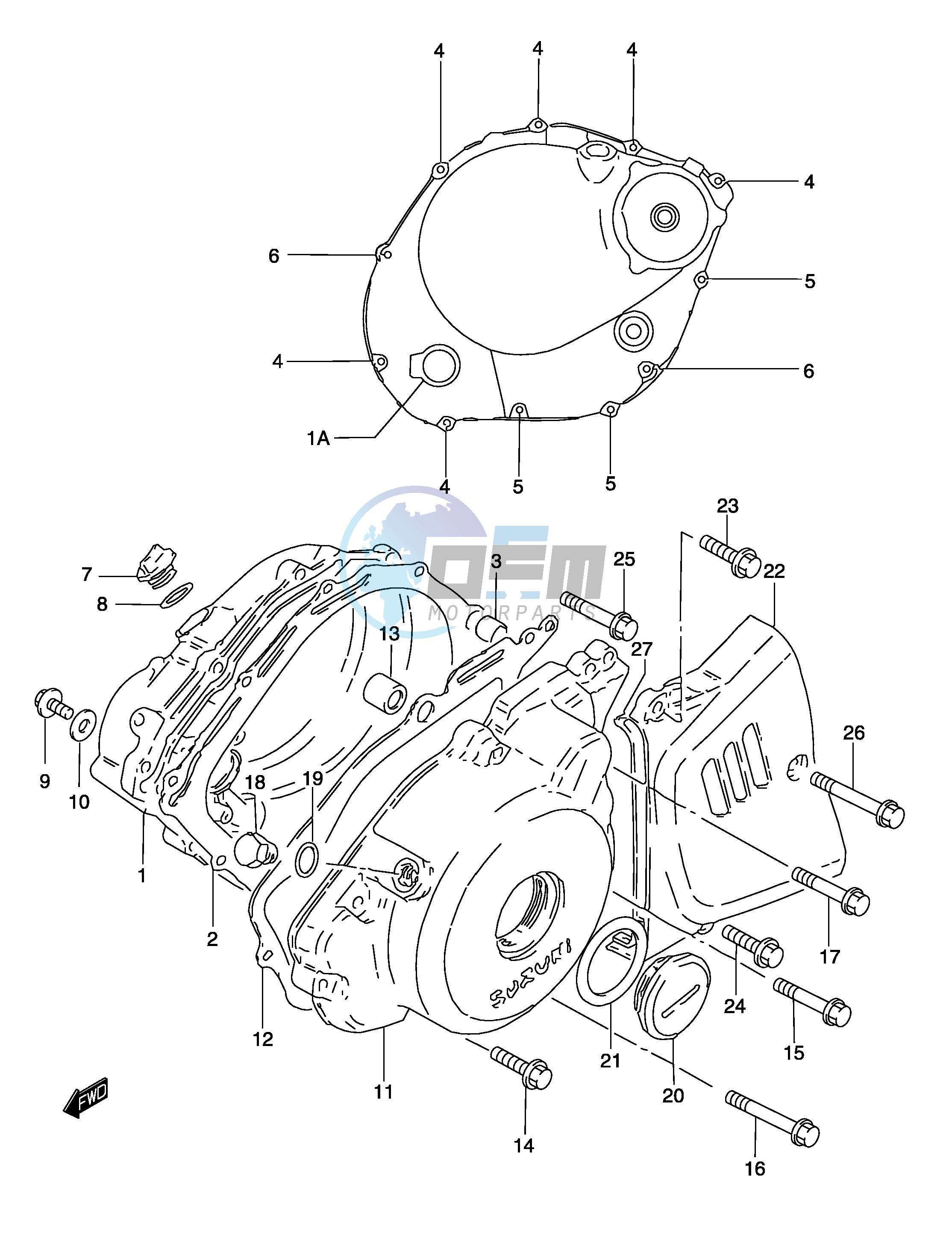 CRANKCASE COVER