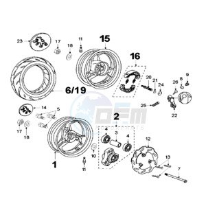 FIGHT RW3 drawing WHEELS