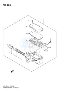 VZR1800 (E2) INTRUDER drawing FRONT MASTER CYLINDER (VZR1800ZL1 E19)