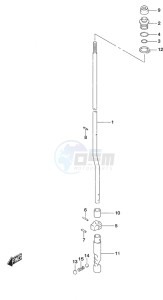 DF 50A drawing Clutch Rod