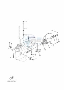 F40GETL drawing LOWER-CASING-x-DRIVE-2