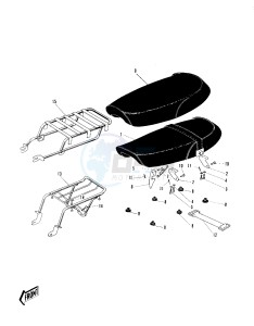 C2 SS TR [ROADRUNNER] (SS-TR) 125 [ROADRUNNER] drawing SEAT