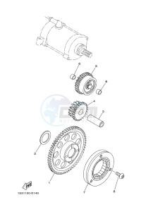 YFM700R YFM7RB RAPTOR 700R (1ASE 1ASF 1ASD) drawing STARTER