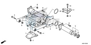 TRX420FE1H Europe Direct - (ED) drawing SWINGARM