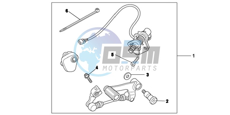 KIT,DCT PEDALSHI F