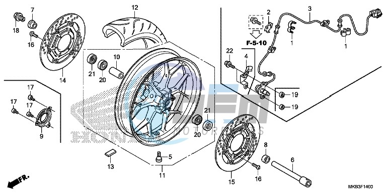 FRONT WHEEL