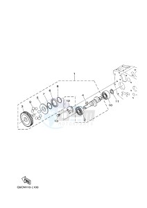 EDL7000SE/SDE EDL7000SED DIESEL 800 (Q9CN) drawing GOVERNOR 1