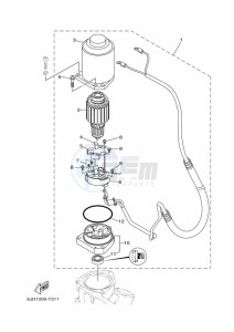 LF225CA drawing TILT-SYSTEM-2