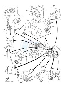 XJ6N 600 XJ6-N (NAKED) (20SF) drawing ELECTRICAL 2