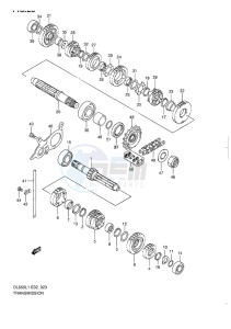 DL650 ABS V-STROM EU-UK drawing TRANSMISSION