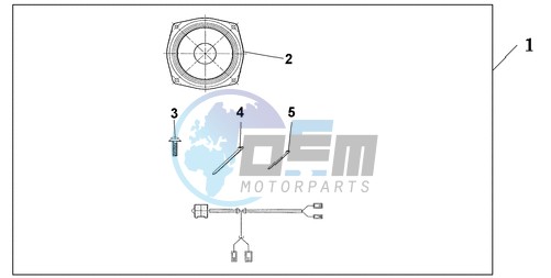 REAR SPEAKER SET