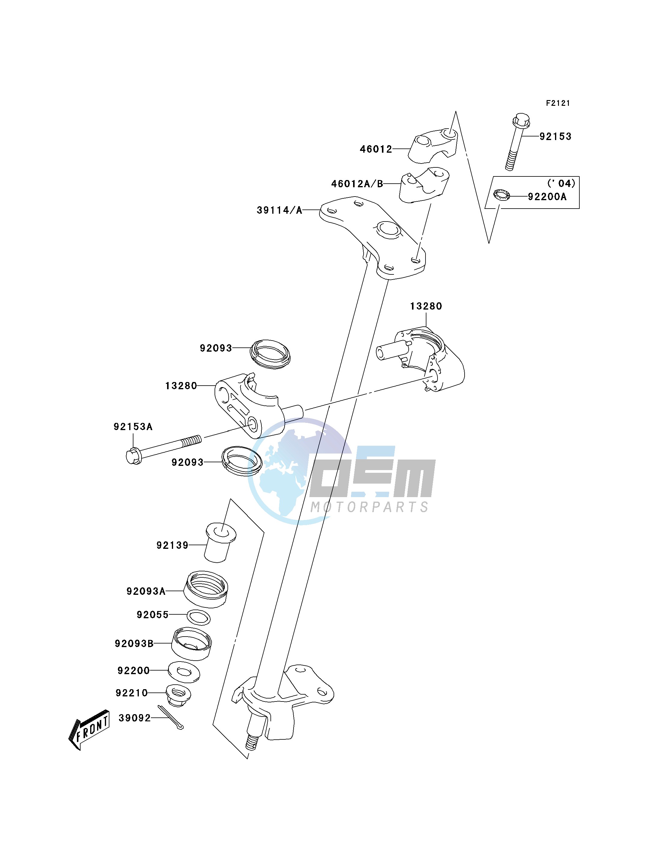 STEERING SHAFT-- A1_A2- -