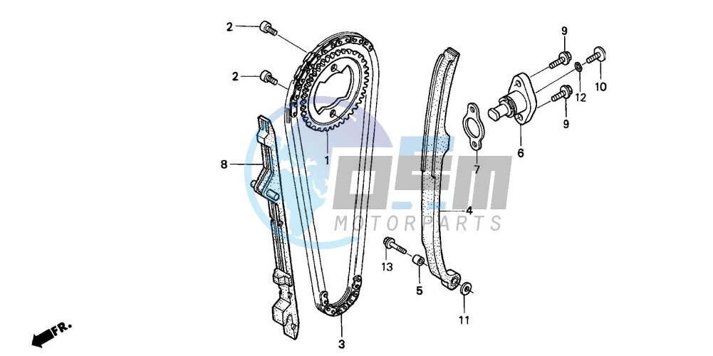 CAM CHAIN/TENSIONER