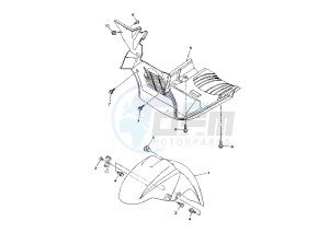 YP MAJESTY 250 drawing FENDER