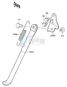 KX 80 J [BIG WHEEL] (J2) [BIG WHEEL] drawing STAND