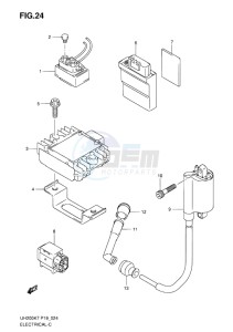 UH200 BURGMAN EU drawing ELECTRICAL