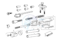 SENDA R X-RACE - 50 CC VTHSR1A1A drawing WORKSHOP SERVICE TOOLS