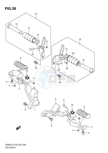 VZ800 (E3-E28) MARAUDER drawing FOOTREST