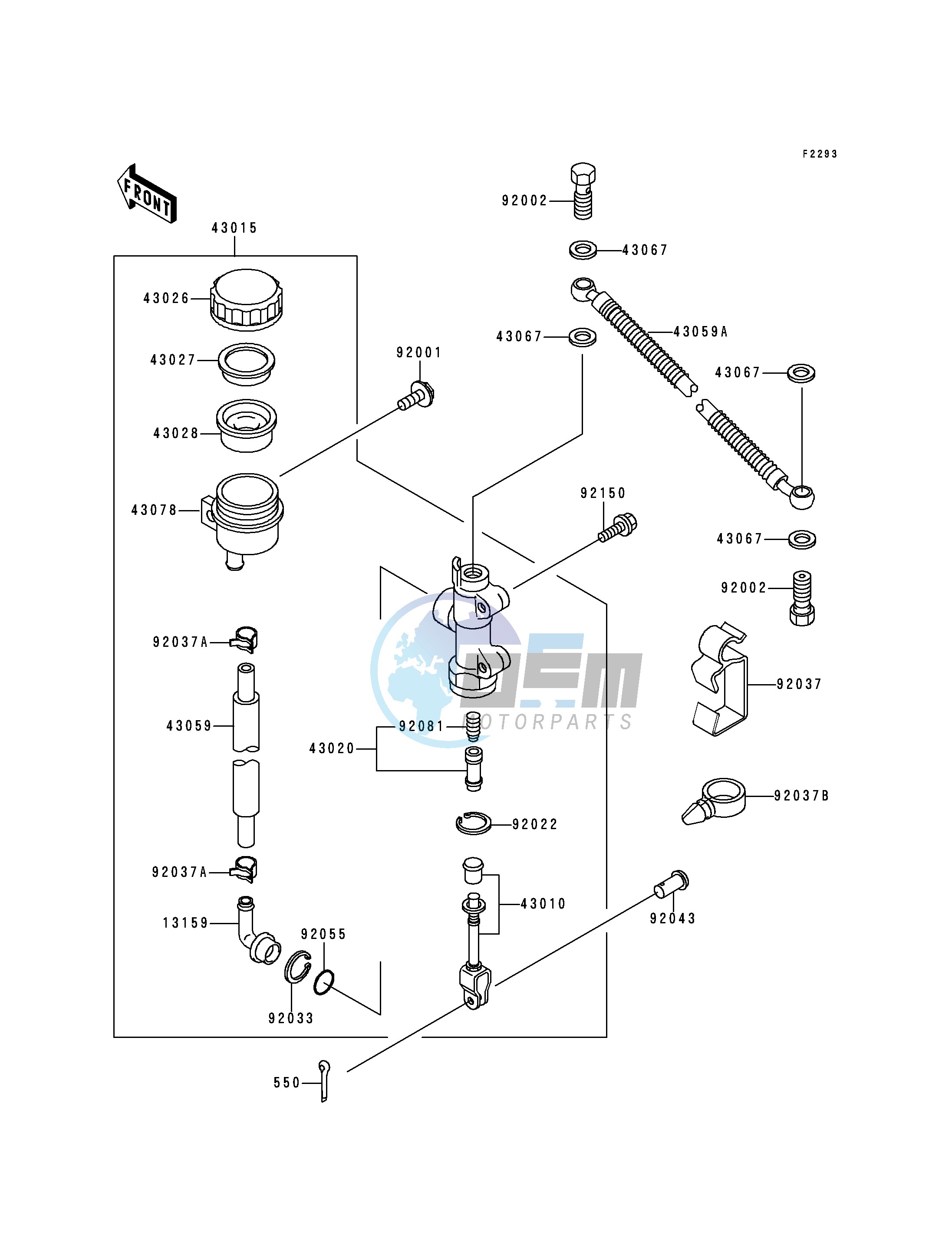 REAR MASTER CYLINDER