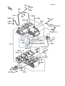 ZX 600 C [NINJA 600R] (C10) [NINJA 600R] drawing CRANKCASE