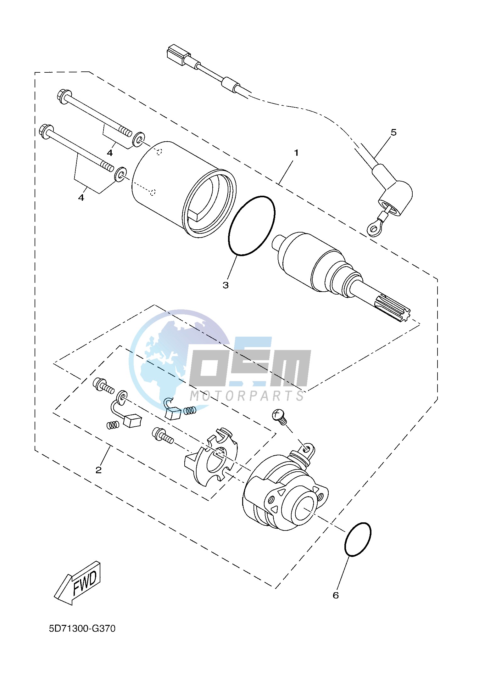 STARTING MOTOR