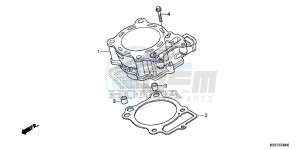 CRF150RBD CRF150RB Europe Direct - (ED) drawing CYLINDER