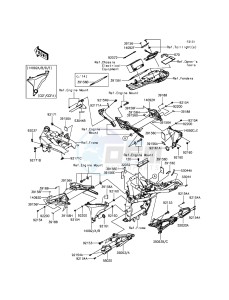 Z800 ZR800CGFA UF (UK FA) XX (EU ME A(FRICA) drawing Frame Fittings