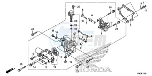 TRX500FA6F TRX500FA ED drawing MAIN VALVE BODY