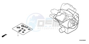 VT750CA9 Ireland - (EK / MME ST) drawing GASKET KIT B