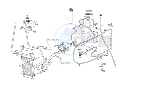 GP1 LOW SEAT - 125 CC VTHPS1B1A EU3 drawing TANKS