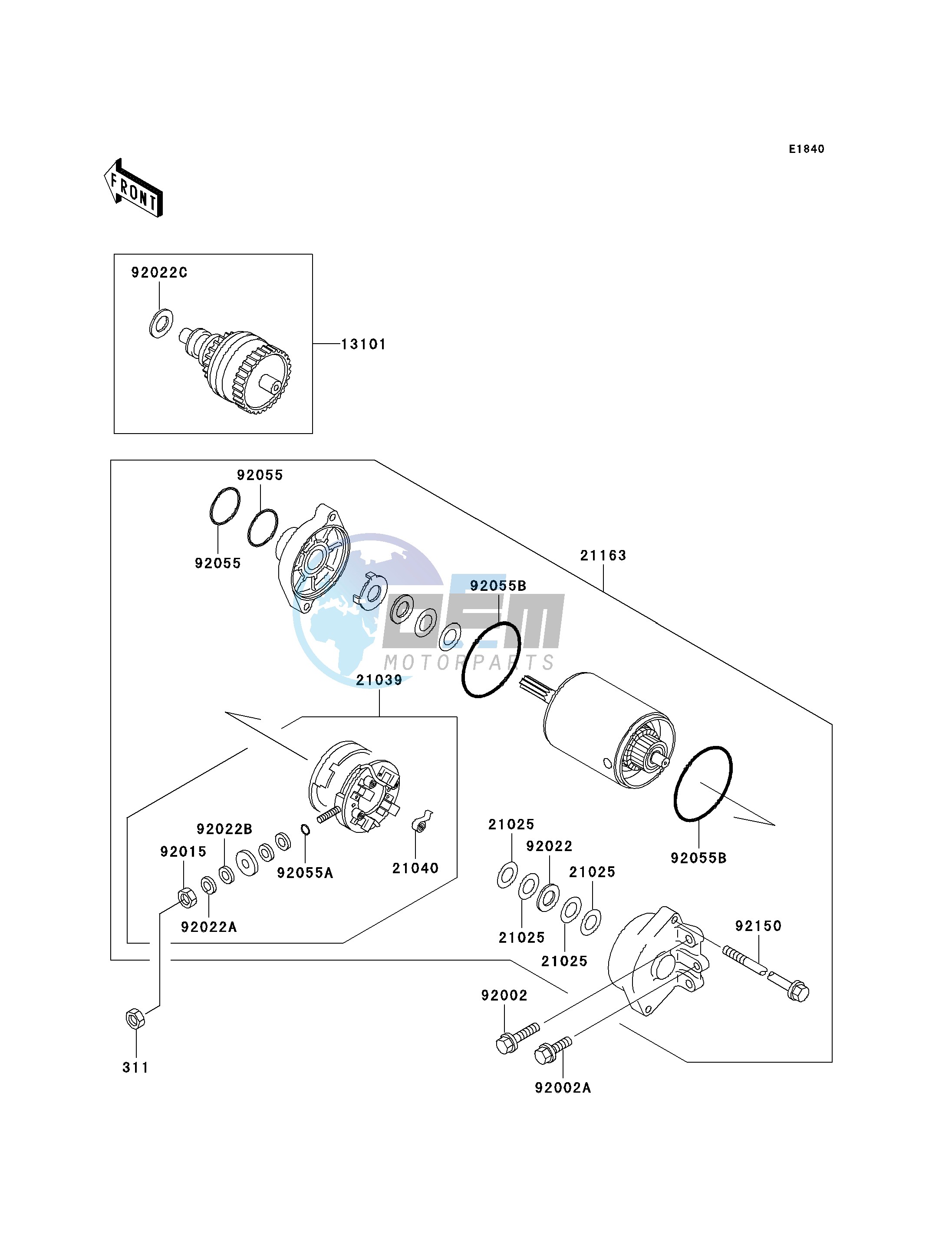 STARTER MOTOR