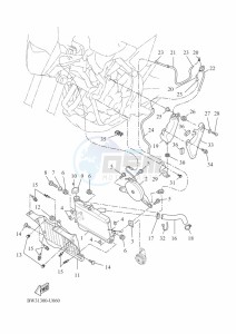 XTZ690 XTZ7N (BHL1) drawing RADIATOR & HOSE