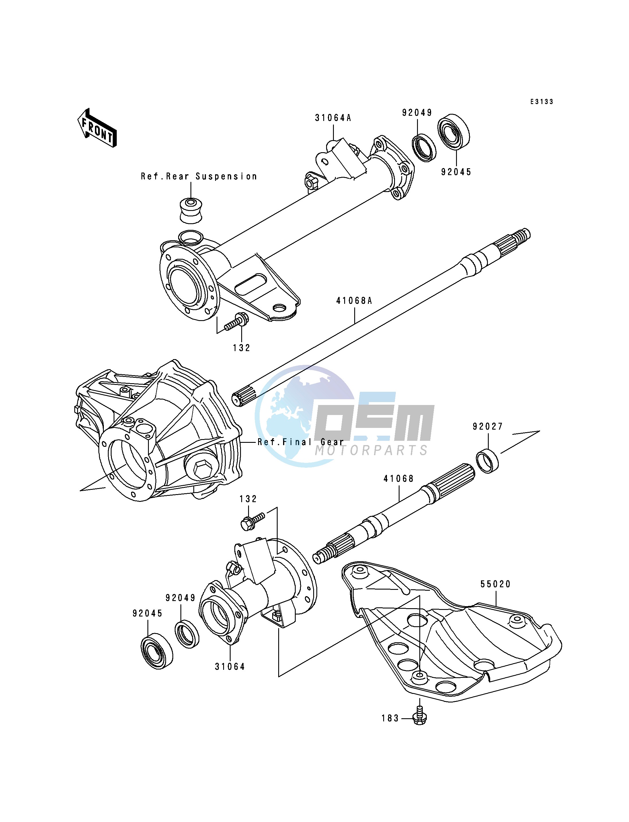 REAR AXLE