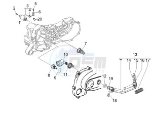 Fly 50 4T 2V 25-30Km/h drawing Starter - Electric starter