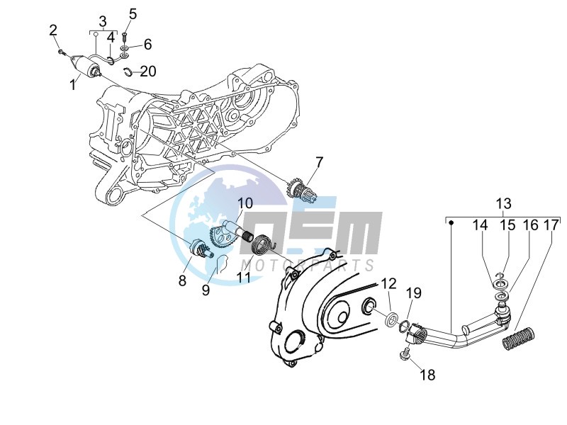 Starter - Electric starter