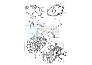 XT Z TENERE 660 drawing CRANKCASE