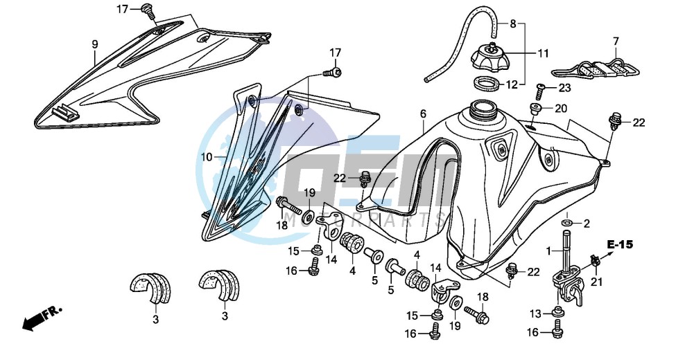 FUEL TANK (CRF230F8)