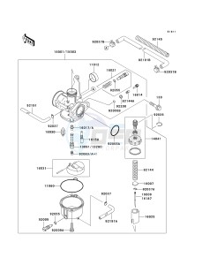 AN 110 C (C6-C7) drawing CARBURETOR