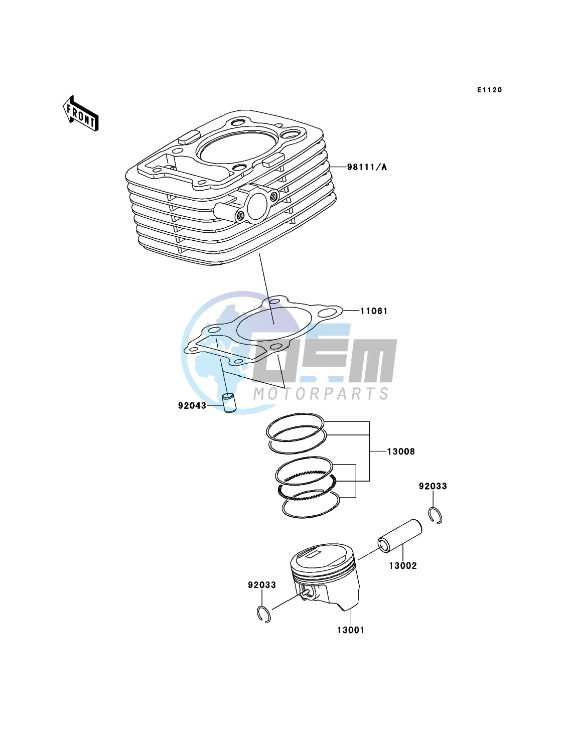 Cylinder/Piston(s)