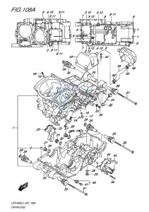 VZR1800 BOULEVARD EU drawing CRANKCASE